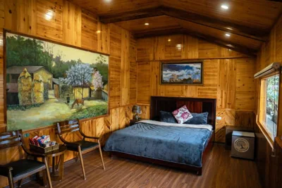 Doppelzimmer mit Gartenblick — Bản Mận Retreat